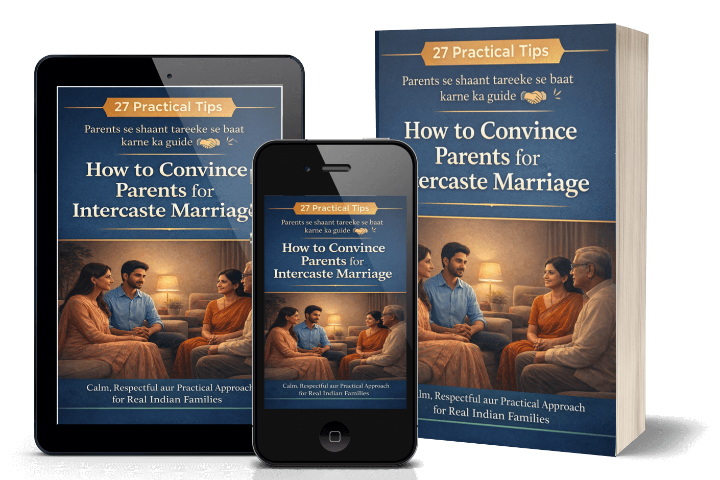 Intercaste Marriage Guide Book Cover