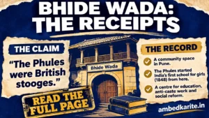 Read more about the article Bhide Wada: Were the Phules British Stooges?