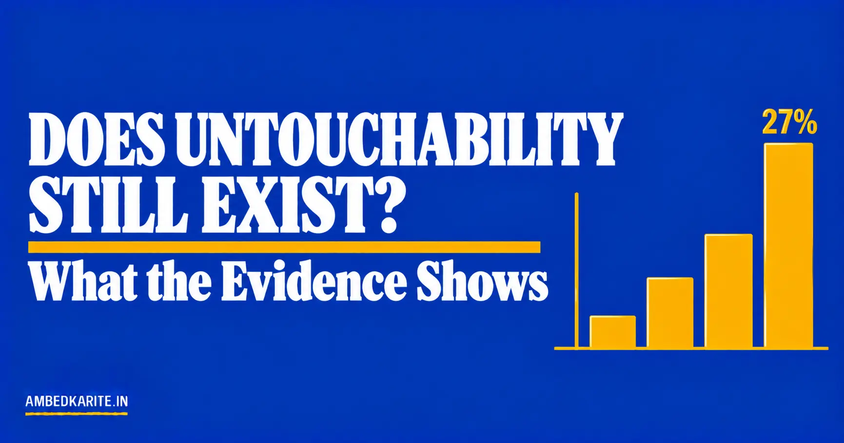 You are currently viewing Does Untouchability Still Exist? What the Evidence Shows