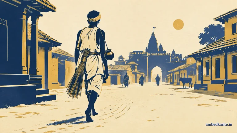 Illustration of Peshwa-era rules central to Mahar caste history in Poona | महार जाति